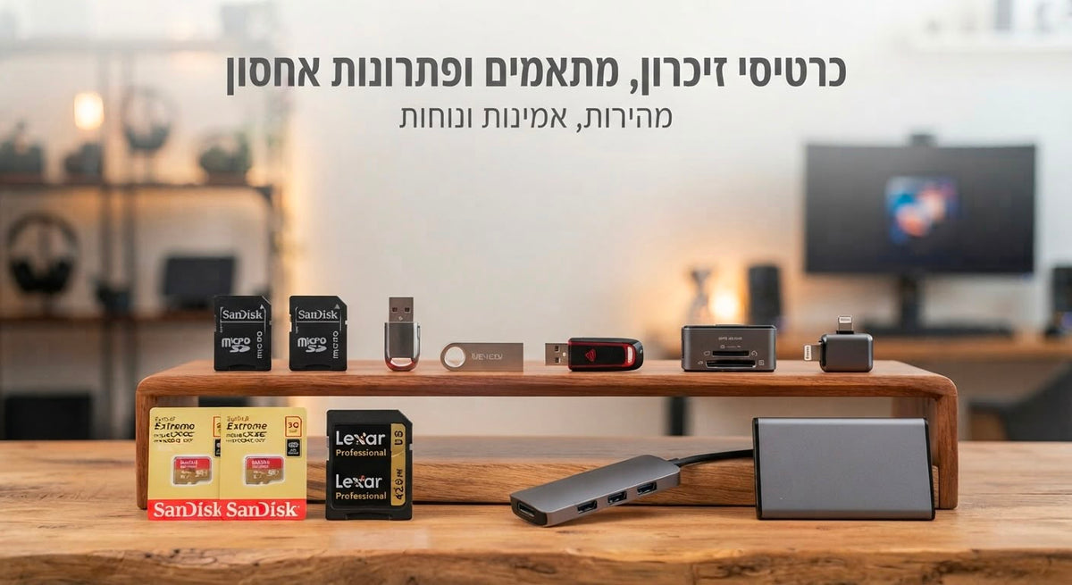 Memory cards, USB drive, and adapters
