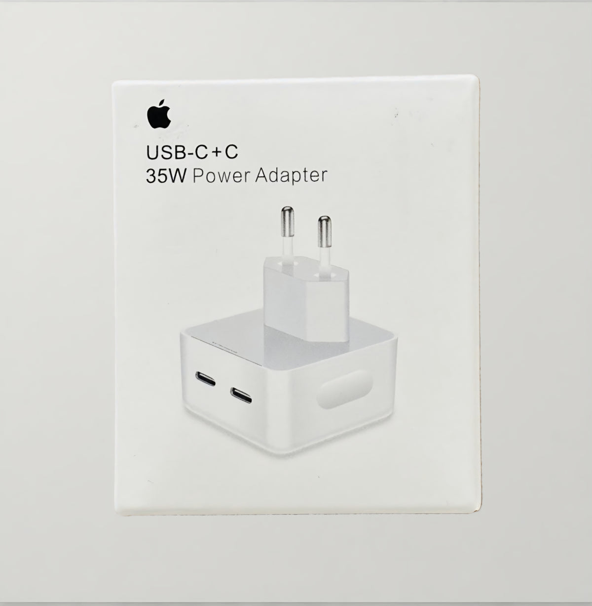 מתאם מתח Apple-Style 35W Dual USB-C