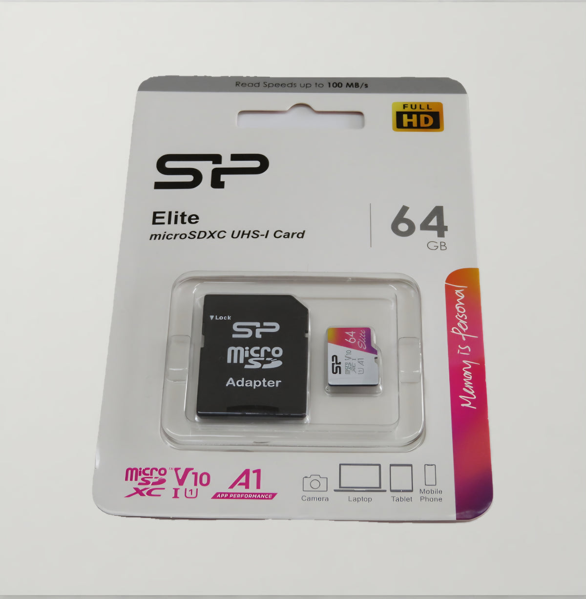 כרטיס זיכרון Silicon Power Elite 64GB MicroSDXC UHS-I